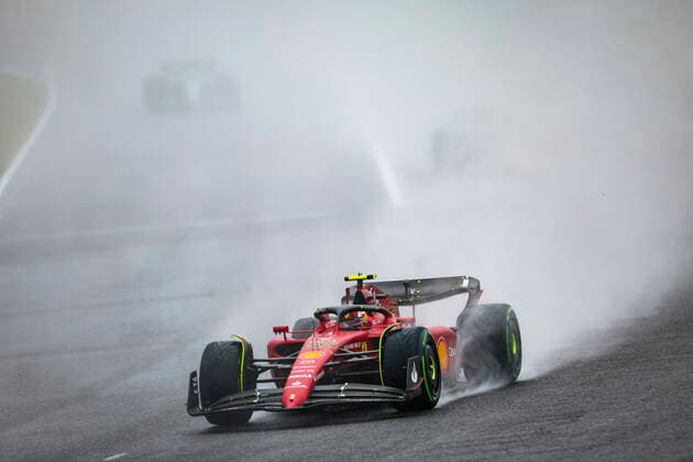 55 Carlos Sainz (ESP, Scuderia Ferrari), F1 Grand Prix of Japan at Suzuka International Racing Course on October 9, 2022 in Suzuka, Japan. (Photo by HOCH ZWEI) Suzuka Japan