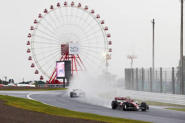 24 Guanyu Zhou (CHN, Alfa Romeo F1 Team ORLEN), F1 Grand Prix of Japan at Suzuka International Racing Course on October 9, 2022 in Suzuka, Japan. (Photo by HOCH ZWEI) Suzuka Japan