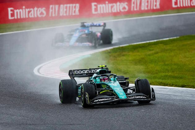 5 Sebastian Vettel (DEU, Aston Martin Aramco Cognizant F1 Team), F1 Grand Prix of Japan at Suzuka International Racing Course on October 9, 2022 in Suzuka, Japan. (Photo by HOCH ZWEI) Suzuka Japan
