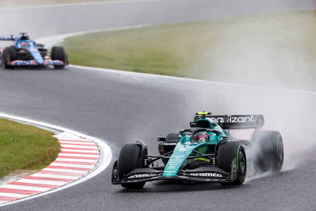 5 Sebastian Vettel (DEU, Aston Martin Aramco Cognizant F1 Team), F1 Grand Prix of Japan at Suzuka International Racing Course on October 9, 2022 in Suzuka, Japan. (Photo by HOCH ZWEI) Suzuka Japan