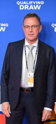 09.10.2022 Frankfurt am Main, EURO2024 Qualifying Draw EM 2024 Auslosung der Qualifikationsgruppen, Festhalle Frankfurt Ralf Rangnick Trainer der österreichischen Fußballnationalmannschaft emspor, DFL regulations prohibit any use of photographs as image sequences and or quasi-video