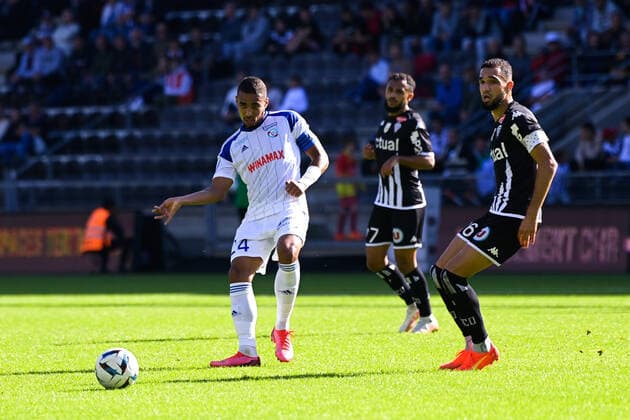 DJIKU Alexander ( 24 - Strasbourg ) - FOOTBALL : Angers vs Strasbourg - Ligue 1 - 09 10 2022 FedericoPestellini Panoramic 