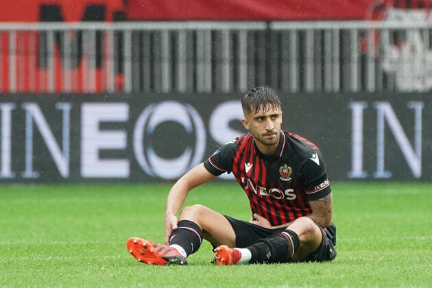 Mattia Viti (OGC Nice) FOOTBALL : OGC Nice vs Troyes - Ligue 1 Uber Eats - Nice - 09 10 2022 NorbertScanella Panoramic 