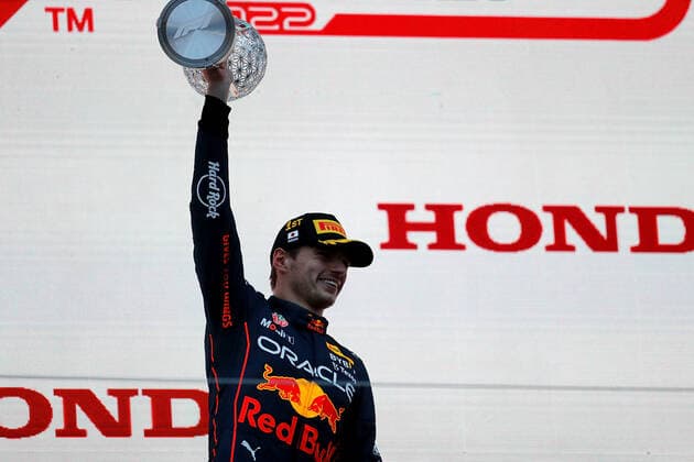 Formula 1 2022 Honda Japanese Grand Prix 09.10.2022, Suzuka International Racing Course, Suzuka, Formula 1 2022 Honda Japanese Grand Prix , im Bild Weltmeister 2022 Max Verstappen (NEL), Oracle Red Bull Racing.