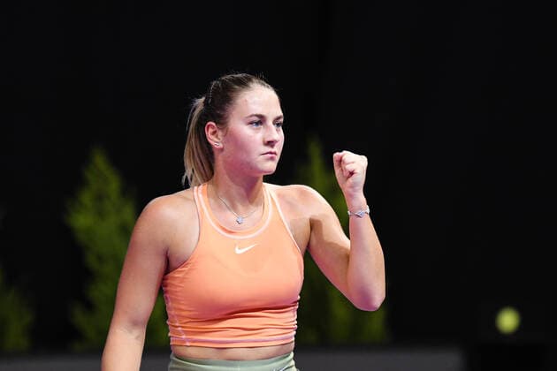 Transylvania Open 2022: Day 3 Marta Kostyuk during Transylvania Open, Day 3, Qualifying round, BT Arena, 10 October 2022, Cluj-Napoca, Romania Cluj-Napoca Romania  Copyright: xFlaviuxBuboix originalFilename:buboi-notitle221010_npQj6.jpg