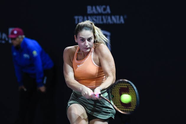 Transylvania Open 2022: Day 3 Marta Kostyuk during Transylvania Open, Day 3, Qualifying round, BT Arena, 10 October 2022, Cluj-Napoca, Romania Cluj-Napoca Romania  Copyright: xFlaviuxBuboix originalFilename:buboi-notitle221010_npy5q.jpg
