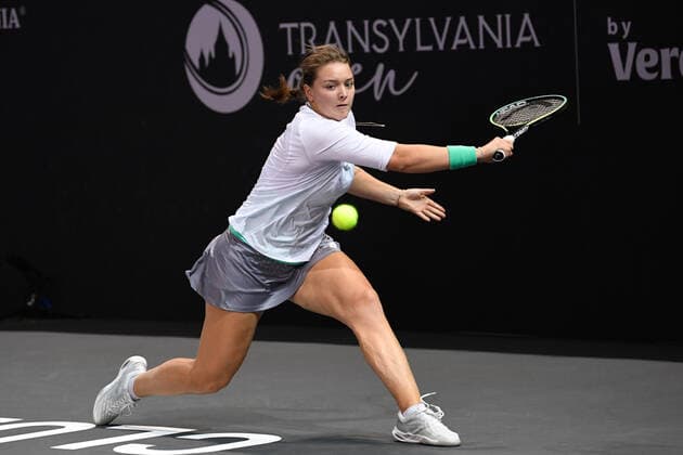 Transylvania Open 2022: Day 3 Jule Niemeier during Transylvania Open, Day 3, Qualifying round, BT Arena, 10 October 2022, Cluj-Napoca, Romania Cluj-Napoca Romania  Copyright: xFlaviuxBuboix originalFilename:buboi-notitle221010_nphG7.jpg
