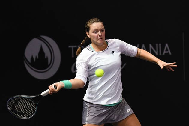 Transylvania Open 2022: Day 3 Jule Niemeier during Transylvania Open, Day 3, Qualifying round, BT Arena, 10 October 2022, Cluj-Napoca, Romania Cluj-Napoca Romania  Copyright: xFlaviuxBuboix originalFilename:buboi-notitle221010_np0Mo.jpg