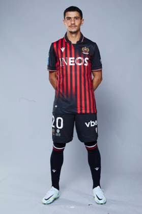 Youcef ATAL (OGC Nice) FOOTBALL : OGC Nice - Portrait - Saison 2022 2023 - 11 10 2022 ClubsLigue1 Panoramic 