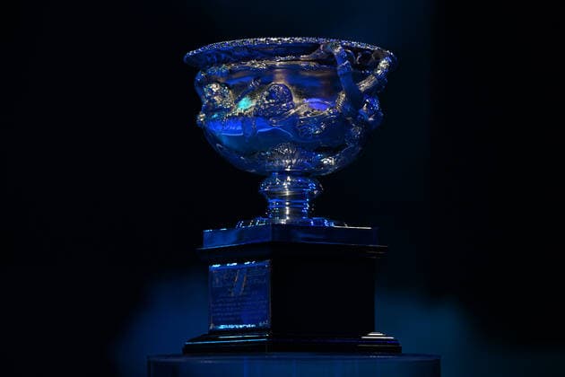 Sport Bilder des Tages Sport Bilder des Tages AUSTRALIAN OPEN TENNIS LAUNCH, The Norman Brookes Challenge Cup is seen during the launch of the 2023 Australian Open tennis tournament at Melbourne Park in Melbourne, Wednesday, October 12, 2022. ( NO ARCHIVING, EDITORIAL USE ONLY, NO USE IN BOOKS WITHOUT CONSENT MELBOURNE VIC AUSTRALIA  Copyright: xJAMESxROSSx 20221012001715824576