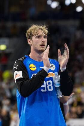 Till Klimpke (Deutschland), Deutschland vs Schweden, Länderspiel, EHF Euro Cup, Maenner , 13.10.2022 Fotograf Neis Eibner Deutschland vs Schweden, EHF Euro Cup, Maenner , 13.10.2022 Copyright: xNeisx xEibner-Pressefotox