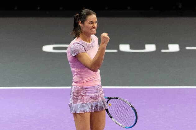 Transylvania Open: WTA, Tennis Damen 250 Tennis Damen Tournament in Cluj-Napoca, BT Arena, 8-16 October 2022 Doubles Day6: Monica Niculescu in action during WTA 250 Transylvania Open, held in BT Arena, Cluj Napoca 8-16 October 2022 Medias Sibiu Copyright: xANCAxTEPEIx