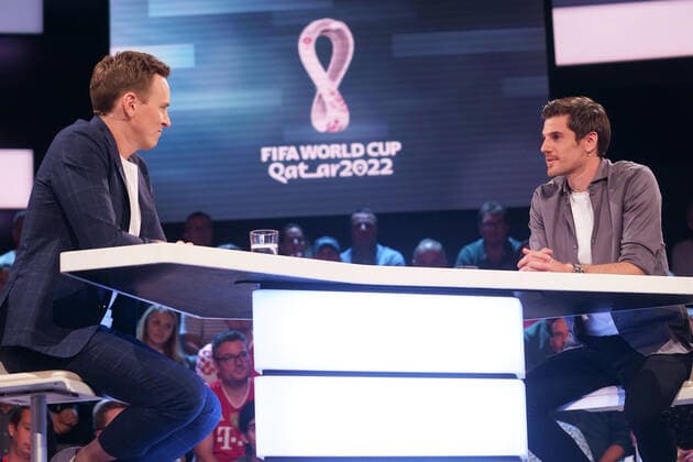 Sport Themen der Woche KW41 Sport Bilder des Tages JOCHEN BREYER, JONAS HOFMANN DAS AKTUELLE SPORTSTUDIO ZDF MAINZ *** JOCHEN BREYER, JONAS HOFMANN DAS AKTUELLE SPORTSTUDIO ZDF MAINZ 
