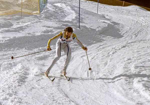 OBERSTDORF 1987-02-12 Svenska längdskidakaren Thomas Wassberg i aktion, pa väg mot guldet pa herrarnas 30 km klassisk stil, vid VM i längdskidakning i Oberstdorf, Västtyskland, 12:e februari 1987. Wassberg tog medalj pa samtliga sträckor, guld i pa 30 km klassiskt och i herrstafetten samt silver pa 15 km klassiskt och 50 km fri stil. Oberstdorf Tyskland x1001x *** OBERSTDORF 1987 02 12 The Swedish cross-country skier Thomas Wassberg in action, on his way to the gold in the mens 30 km classic style, at the World Championships in cross-country skiing in Oberstdorf, West Germany, February 12, 1987. Wassberg won medals in all distances, gold in the 30 km classic and in mens relay and silver for 15 km classic and 50 km freestyle Oberstdorf Germany x1001x  Copyright: xJanxCollsiöö TTx SKID-VM 1987 WASSBERG 30 KM