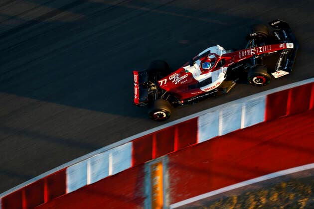 77 Valtteri Bottas (FIN, Alfa Romeo F1 Team ORLEN), F1 Grand Prix of USA at Circuit of The Americas on October 21, 2022 in Austin, United States of America. (Photo by HOCH ZWEI) Austin United States of America