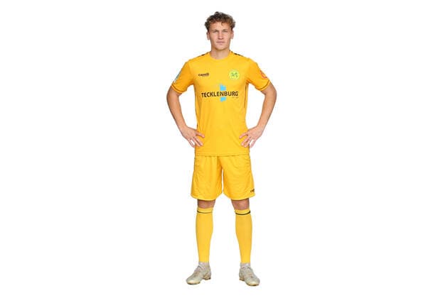 Straelen, Deutschland 22. Oktober 2022: Regionalliga West - 2022 2023 - SV Straelen - Teamshooting - Mannschaftsfoto Niek Munsters (SV Straelen) Tecklenburg Stadion Nordrhein Westfalen Copyright: xFotostandx xvanxderxVeldenx