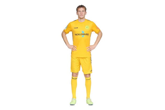 Straelen, Deutschland 22. Oktober 2022: Regionalliga West - 2022 2023 - SV Straelen - Teamshooting - Mannschaftsfoto Joep Munsters (SV Straelen) Tecklenburg Stadion Nordrhein Westfalen Copyright: xFotostandx xvanxderxVeldenx
