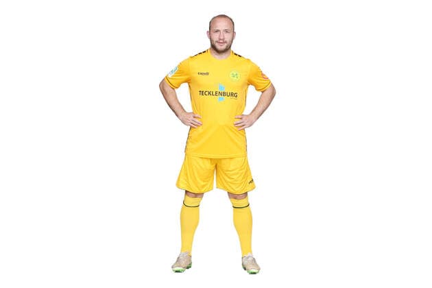 Straelen, Deutschland 22. Oktober 2022: Regionalliga West - 2022 2023 - SV Straelen - Teamshooting - Mannschaftsfoto Jannik Stevens (SV Straelen) Tecklenburg Stadion Nordrhein Westfalen Copyright: xFotostandx xvanxderxVeldenx