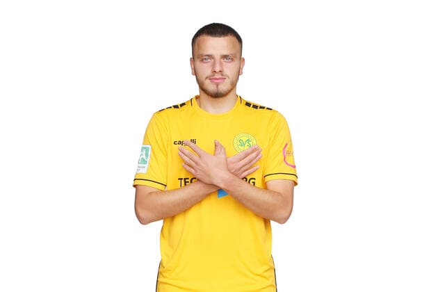 Straelen, Deutschland 22. Oktober 2022: Regionalliga West - 2022 2023 - SV Straelen - Teamshooting - Mannschaftsfoto Muja Arifi (SV Straelen) Tecklenburg Stadion Nordrhein Westfalen Copyright: xFotostandx xvanxderxVeldenx