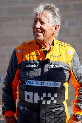Zak Brown (USA, McLaren F1 Team), Mario Andretti (USA), F1 Grand Prix of USA at Circuit of The Americas on October 22, 2022 in Austin, United States of America. (Photo by HOCH ZWEI) Austin United States of America