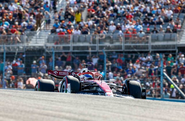77 Valtteri Bottas (FIN, Alfa Romeo F1 Team ORLEN), F1 Grand Prix of USA at Circuit of The Americas on October 22, 2022 in Austin, United States of America. (Photo by HOCH ZWEI) Austin United States of America