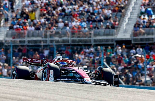 77 Valtteri Bottas (FIN, Alfa Romeo F1 Team ORLEN), F1 Grand Prix of USA at Circuit of The Americas on October 22, 2022 in Austin, United States of America. (Photo by HOCH ZWEI) Austin United States of America