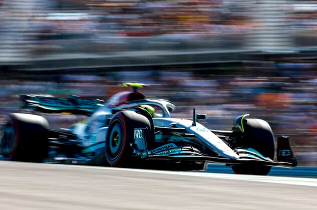 44 Lewis Hamilton (GBR, Mercedes-AMG Petronas F1 Team), F1 Grand Prix of USA at Circuit of The Americas on October 22, 2022 in Austin, United States of America. (Photo by HOCH ZWEI) Austin United States of America