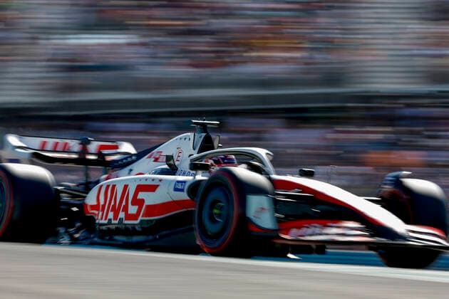 20 Kevin Magnussen (DNK, Haas F1 Team), F1 Grand Prix of USA at Circuit of The Americas on October 22, 2022 in Austin, United States of America. (Photo by HOCH ZWEI) Austin United States of America