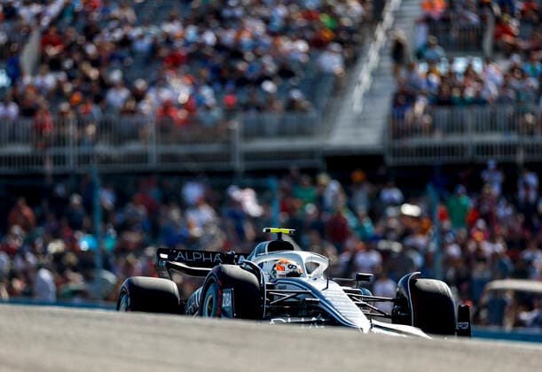 22 Yuki Tsunoda (JPN, Scuderia AlphaTauri), F1 Grand Prix of USA at Circuit of The Americas on October 22, 2022 in Austin, United States of America. (Photo by HOCH ZWEI) Austin United States of America