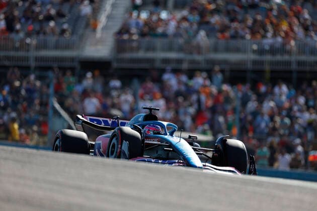 14 Fernando Alonso (ESP, BWT Alpine F1 Team), F1 Grand Prix of USA at Circuit of The Americas on October 22, 2022 in Austin, United States of America. (Photo by HOCH ZWEI) Austin United States of America