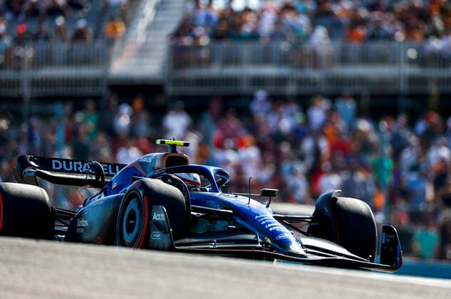 6 Nicholas Latifi (CAN, Williams Racing), F1 Grand Prix of USA at Circuit of The Americas on October 22, 2022 in Austin, United States of America. (Photo by HOCH ZWEI) Austin United States of America