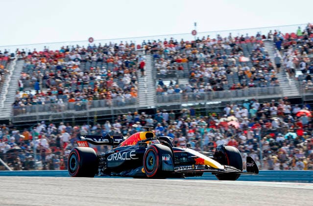 1 Max Verstappen (NLD, Oracle Red Bull Racing), F1 Grand Prix of USA at Circuit of The Americas on October 22, 2022 in Austin, United States of America. (Photo by HOCH ZWEI) Austin United States of America