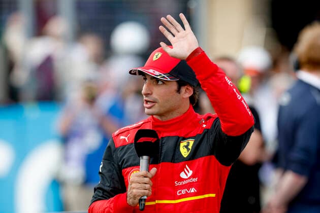 55 Carlos Sainz (ESP, Scuderia Ferrari), F1 Grand Prix of USA at Circuit of The Americas on October 22, 2022 in Austin, United States of America. (Photo by HOCH ZWEI) Austin United States of America