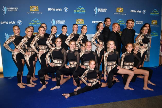 Showact Verleihung des Bayerischen Sportpreis 2022 Ehrung, Auszeichnung, Preis BMW Welt München 22. Oktober 2022