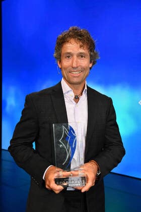 Peter Schlickenrieder Verleihung des Bayerischen Sportpreis 2022 Ehrung, Auszeichnung, Preis BMW Welt München 22. Oktober 2022 *** Peter Schlickenrieder Award of the Bavarian Sports Award 2022 honor, award, prize BMW World Munich 22 October 2022