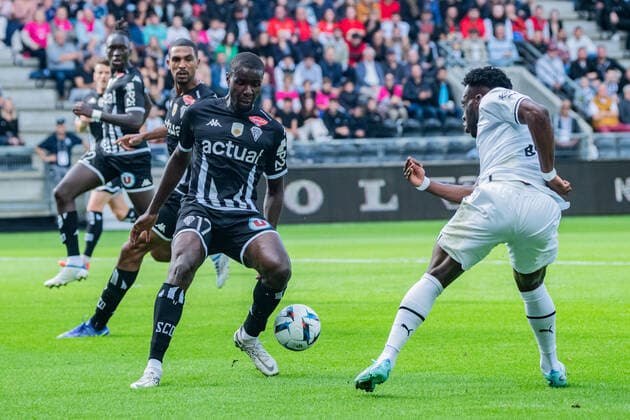 Ibrahim Amadou (ANGERS SCO) FOOTBALL : Angers SCO vs Stade Rennais - Ligue 1 - Journee 12 - 23 10 2022 BaptisteAutissier Panoramic 