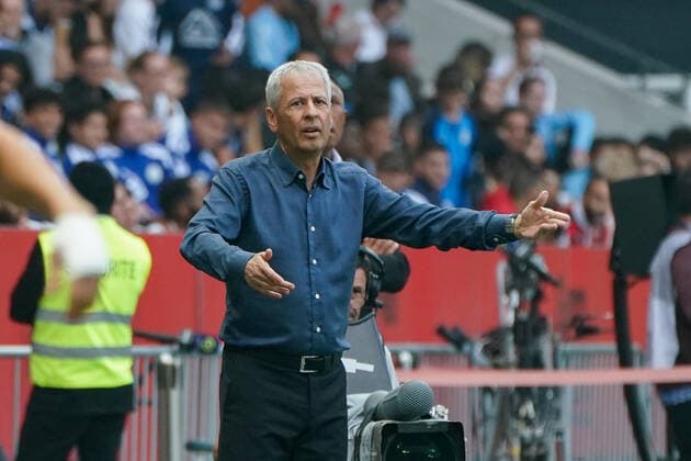 Lucien Favre (entraineur de l OGC Nice) FOOTBALL : OGC Nice vs FC Nantes - Ligue 1 Uber Eats - Nice - 23 10 2022 NorbertScanella Panoramic 