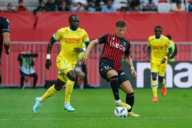 Ross Barkley (OGC Nice) FOOTBALL : OGC Nice vs FC Nantes - Ligue 1 Uber Eats - Nice - 23 10 2022 NorbertScanella Panoramic 