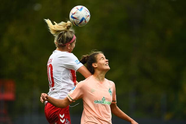 GERMANY, COLOGNE - OCTOBER 23, 2022: The match of Women Bundesliga 1.FC Koeln Frauen vs TSG 1899 Hoffenheim Frauen  Copyright: xVITALIIxKLIUIEVx