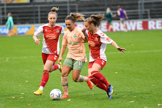Frauen Bundesliga; 1.FC Köln - SV Werder Bremen, Franz Kremer Stadion, 23.10.2022 Weronika Zawistowska 24; Frauen Bundesliga; 1.FC Köln - SV Werder Bremen 23.10.2022 Copyright: xBEAUTIFULxSPORTS Erlhofx