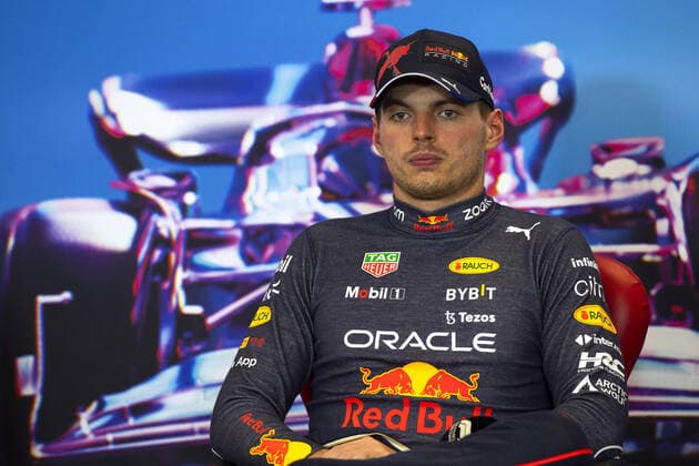 VERSTAPPEN Max (ned), Red Bull Racing RB18, portrait press conference, PK, Pressekonferenz during the Formula 1 Aramco United States Grand Prix 2022, 19th round of the 2022 FIA Formula One World Championship, WM, Weltmeisterschaft from October 21 to 23, 2022 on the Circuit of the Americas, in Austin, Texas - F1 - UNITED STATES GRAND PRIX 2022 - RACE DPPI Panoramic GP2219_154608_W4I6421