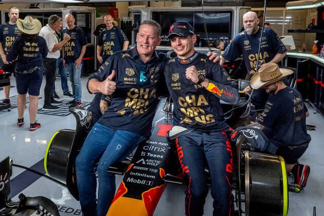 AUSTIN, TEXAS, UNITED STATES: Max Verstappen, racing for the Red Bull Racing team during the 2022 Formula 1 United States Grand Prix at the Circuit of the Americas in Austin, Texas, United States.