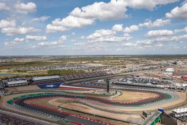 General view, F1 Grand Prix of USA at Circuit of The Americas on October 23, 2022 in Austin, United States of America. (Photo by HOCH ZWEI) Austin United States of America