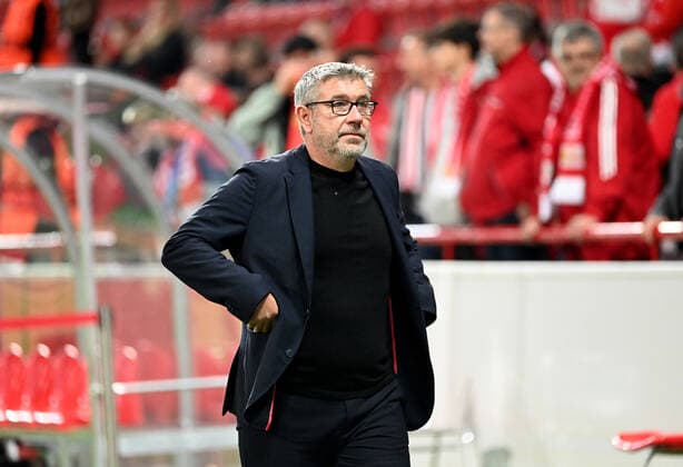 Fussball, Herren, Saison 2022 2023, Europa League (Gruppe D, 5. Spieltag) 1. FC Union Berlin - SC Sporting Braga, Trainer Urs Fischer (1. FC Union), 27.10. 2022, Copyright: xMatthiasxKochx