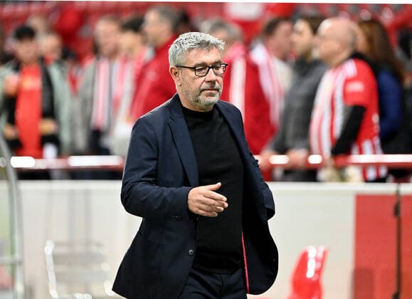 Fussball, Herren, Saison 2022 2023, Europa League (Gruppe D, 5. Spieltag) 1. FC Union Berlin - SC Sporting Braga, Trainer Urs Fischer (1. FC Union), 27.10. 2022, Copyright: xMatthiasxKochx