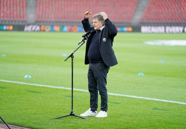 Foto Manuel Geisser 27.10.2022 Fussball Herren Saison 2022 2023 UEFA Europa League FC Zuerich - FK Bodoe Glimt.Bild : Dirigent Ancillo Canepa Praesident (FC Zuerich)