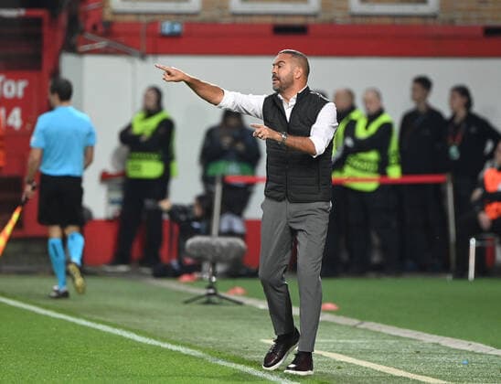 Fussball, Herren, Saison 2022 2023, Europa League (Gruppe D, 5. Spieltag) 1. FC Union Berlin - SC Sporting Braga, Trainer Artur Jorge (SC Sporting Braga), 27.10. 2022, Copyright: xMatthiasxKochx