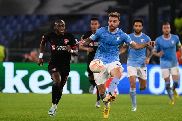 October 27, 2022, Rome, Italy: Mario Gila (SS Lazio) during the UEFA Europa League 2022-2023 football match between SS Lazio and FC Midtjylland at The Olympic Stadium in Rome on 27 October 2022. football Europa League match - SS Lazio vs FC Midtjylland, Rome, Italy  - ZUMAl164 20221027_zsa_l164_012 Copyright: xFabrizioxCorradettix