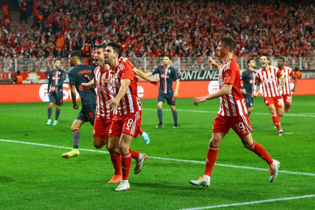 27.10.2022, xtgx, Fussball UEFA Europa League, 1. FC Union Berlin - Sporting Braga emspor, v.l. Robin Knoche (Union Berlin, 31) Jubel, Torjubel, jubelt ueber das Tor, celebrate the goal, celebration (DFL DFB REGULATIONS PROHIBIT ANY USE OF PHOTOGRAPHS as IMAGE SEQUENCES and or QUASI-VIDEO) Berlin