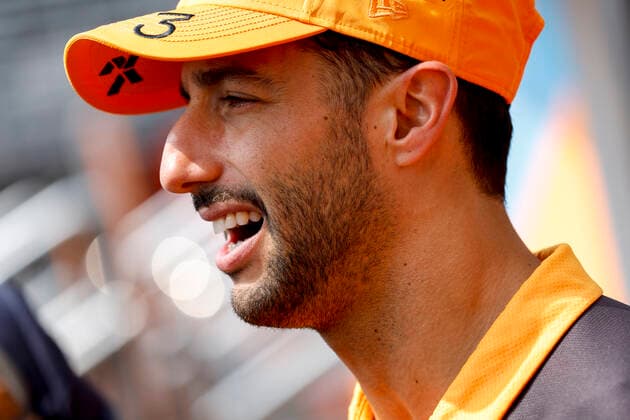 3 Daniel Ricciardo (AUS, McLaren F1 Team), F1 Grand Prix of Mexico at Autodromo Hermanos Rodriguez on October 27, 2022 in Mexico City, Mexico. (Photo by HOCH ZWEI) Mexico City Mexico